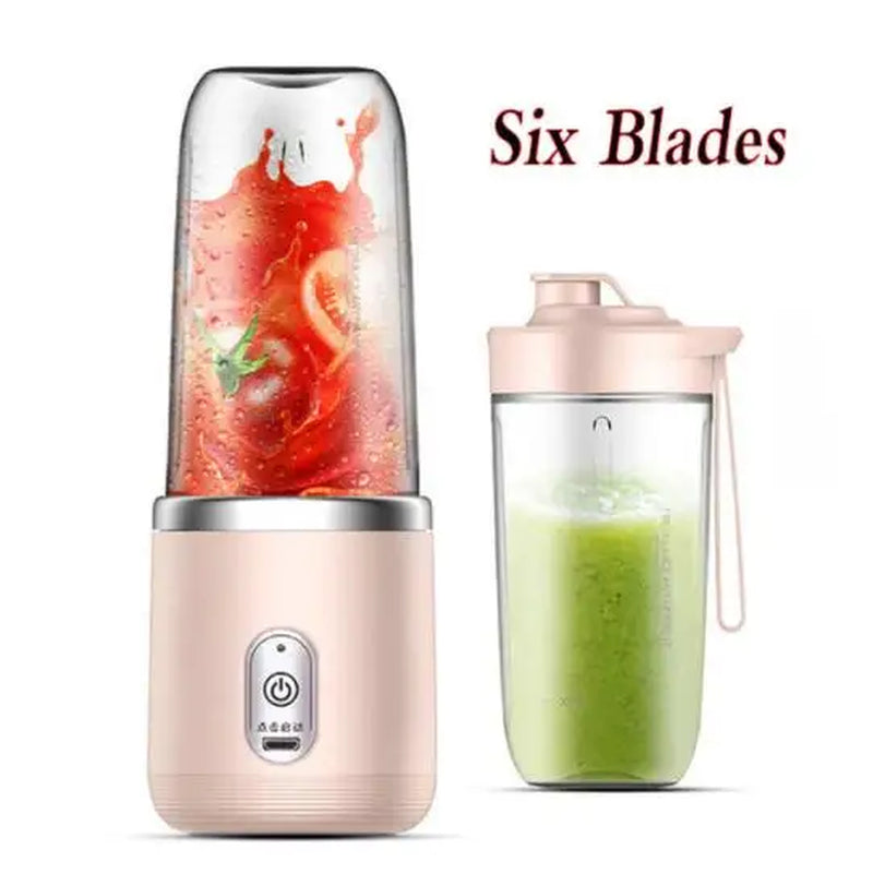 🍓Portable Juice Blender Bottle – Blend, Drink & Go in Seconds