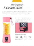 ✨ Mini Electric Juicer – USB Rechargeable Portable Smoothie & Fruit Blender