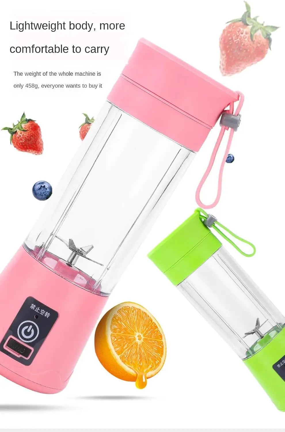 ✨ Mini Electric Juicer – USB Rechargeable Portable Smoothie & Fruit Blender