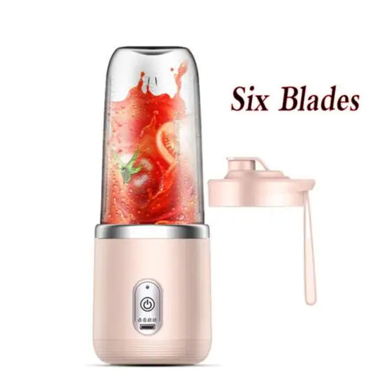 🍓Portable Juice Blender Bottle – Blend, Drink & Go in Seconds